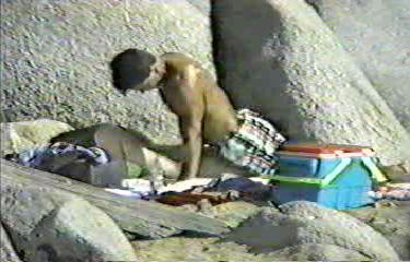 amateur sex on the beach voyeur filming